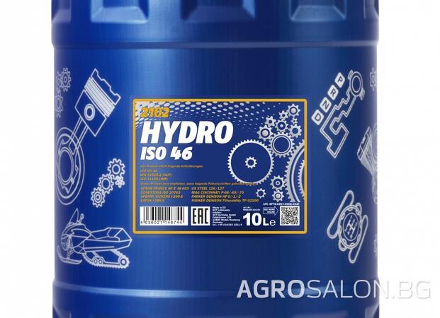 Хидравлично масло MANNOL Hydro ISO 46, 10л 